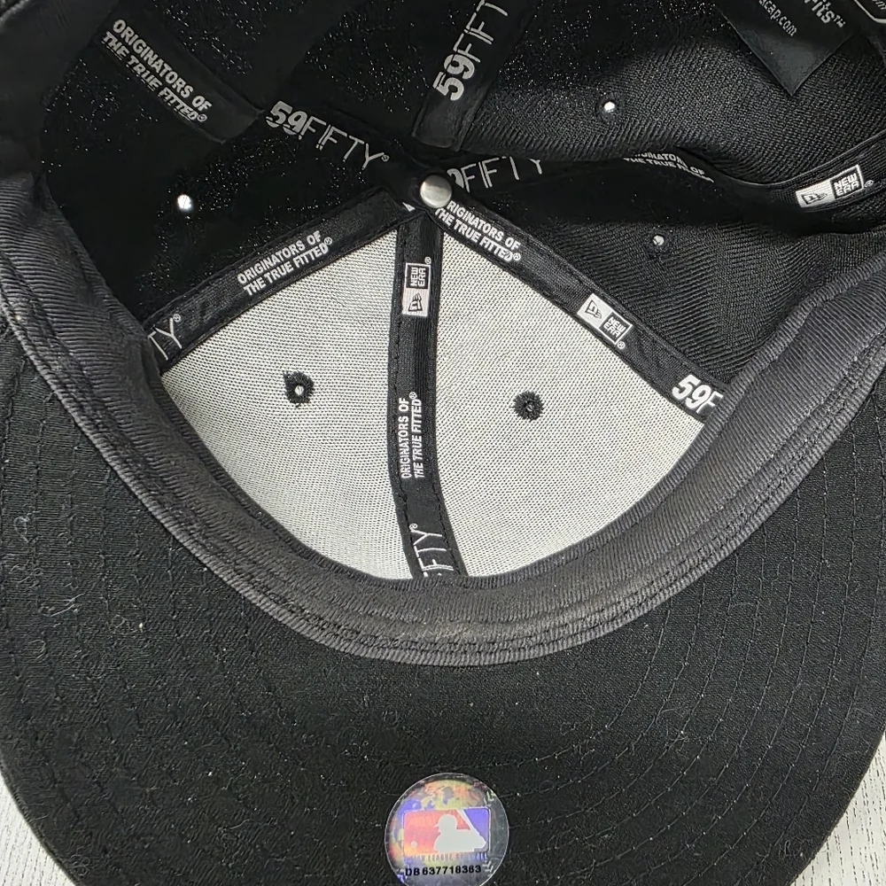 White Sox New Era Black 59FIFTY Fitted Hat